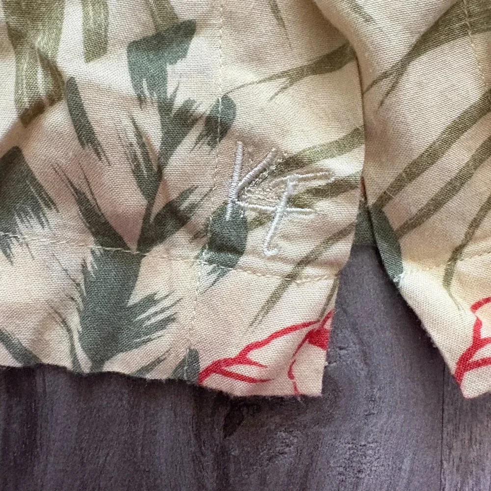 Kenny Flowers - Limited Edition -‎ Hawaiian Shirt - Made In Bali - Men's XXL